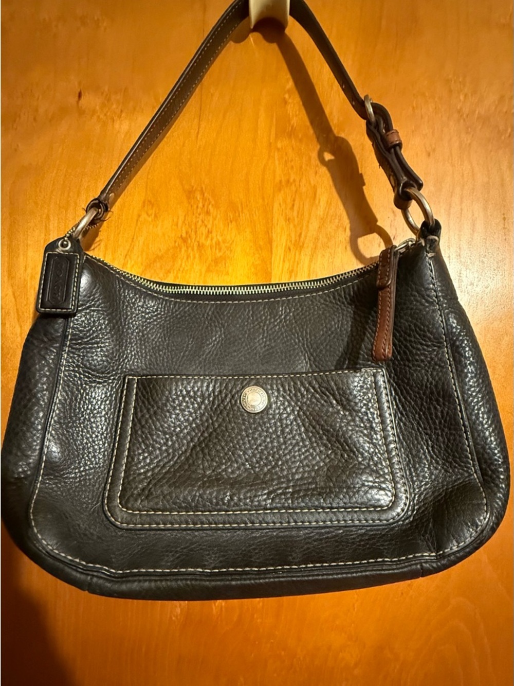 Coach Classic Women's Black Leather Bag